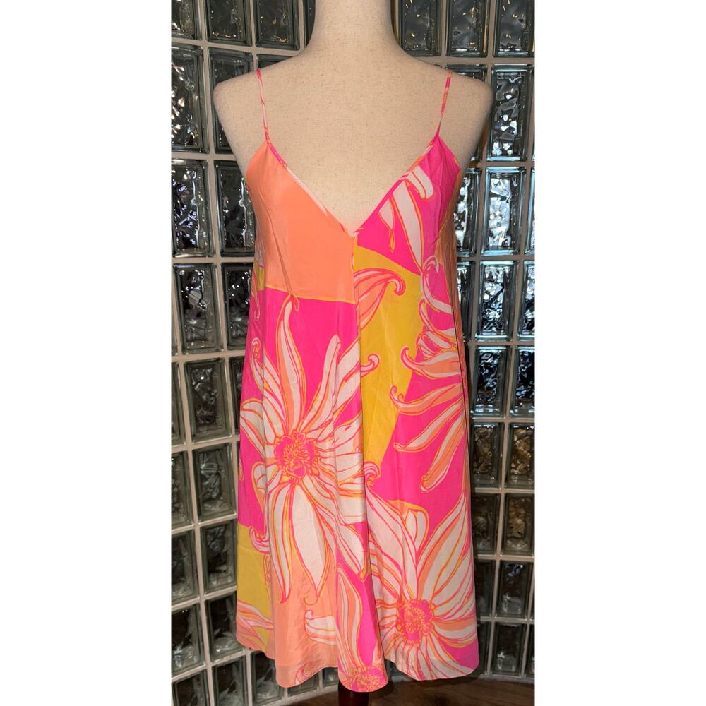 Lilly Pulitzer Clara 100% silk dress - size Small - OA